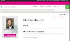 
							         Robert Carrellas MD, PC - Southcoast Health								  
							    