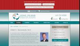 
							         Robert J. Baranowski, M.D. - Long Island Digestive Disease Consultants								  
							    