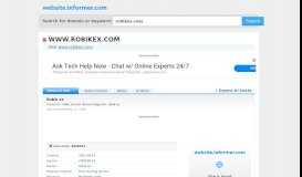 
							         robikex.com at Website Informer. Visit Robikex.								  
							    
