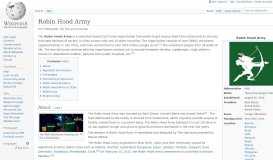 
							         Robin Hood Army - Wikipedia								  
							    