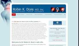 
							         Robin K Dore MD, Inc.: Home								  
							    