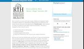 
							         Robinhood Integrative Health | Just another Hello ... - PortalConnect								  
							    