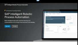 
							         Robotic Process Automation | RPA Tools and Software - SAP								  
							    