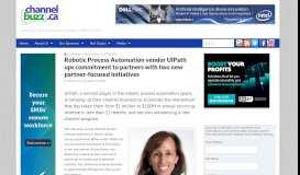 
							         Robotic Process Automation vendor UiPath ups commitment to ...								  
							    