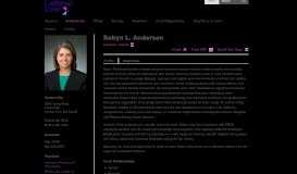 
							         Robyn L. Anderson - Business Litigation: Lathrop Gage								  
							    