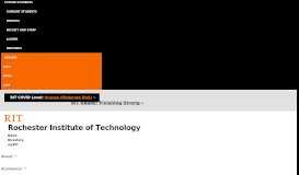 
							         Rochester Institute of Technology | RIT								  
							    