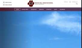 
							         Rock Hill High School / Homepage - Rock Hill Schools								  
							    