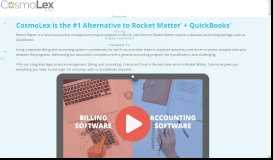 
							         Rocket Matter Alternative | CosmoLex - Law Practice Management ...								  
							    