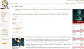 
							         Rocket Turret - Combine OverWiki, the original Half-Life wiki and ...								  
							    
