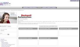 
							         Rockwell Automation Worldwide Portal - Advanced Wireless, Inc.								  
							    
