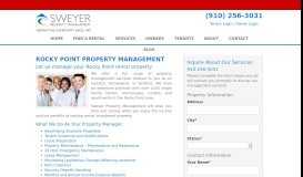
							         Rocky Point - Sweyer Property Management								  
							    