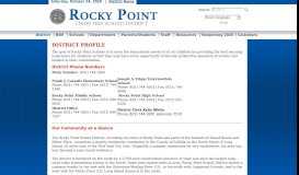 
							         Rocky Point Union Free School District District | District Profile								  
							    