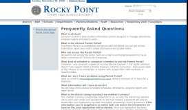 
							         Rocky Point Union Free School District Parents/Students | Frequently ...								  
							    