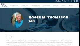 
							         Roger M. Thompson, MD – Integrated Medicine Alliance								  
							    