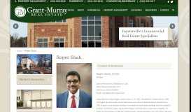 
							         Roger Shah | Grant Murray Real Estate LLC								  
							    