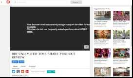 
							         Roi Unlimited Time Share Product Review - YT								  
							    