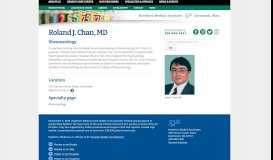 
							         Roland J. Chan, MD | Hawthorn Medical Associates								  
							    