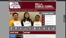 
							         Rolla Middle School - Rolla Public Schools								  
							    