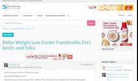 
							         Roller Weight Loss Center Fayetteville, Fort Smith, and Tulsa ...								  
							    