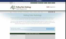 
							         Rolling Oaks Radiology | Ventura Imaging Services | Ventura County								  
							    