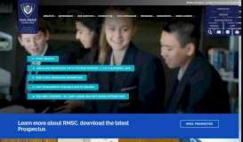 
							         Roma Mitchell Secondary College - Shaping a better future locally and ...								  
							    