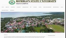 
							         Romblon State University								  
							    