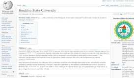 
							         Romblon State University - Wikipedia								  
							    