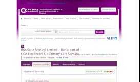 
							         Roodlane Medical Limited – Bank, part of HCA Healthcare UK Primary ...								  
							    