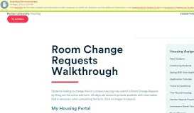 
							         Room Change Requests Walkthrough » Housing | Boston University								  
							    