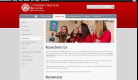 
							         Roommates | University Housing Services - Illinois State								  
							    