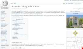 
							         Roosevelt County, New Mexico - Wikipedia								  
							    