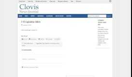 
							         Roosevelt sheriff's office investigated - Clovis News Journal								  
							    