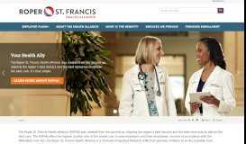 
							         Roper St. Francis Health Alliance								  
							    