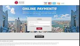
							         Rose Associates | Online Payments - ClickPay								  
							    