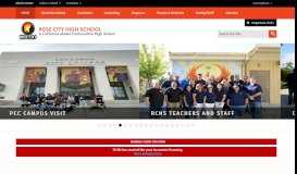
							         Rose City High School / Homepage - Pasadena Unified School District								  
							    