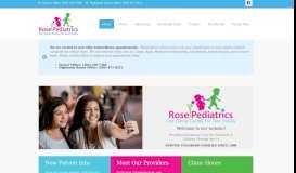 
							         Rose Pediatrics | In Denver & Highlands Ranch | Accepting New ...								  
							    