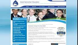 
							         Rosebank College Five Dock NSW - Good Samaritan Education								  
							    