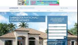 
							         Rosedale: Executive homes - Lennar South West Florida								  
							    