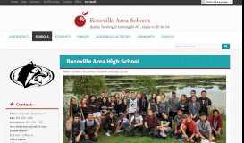 
							         Roseville Area High School | Roseville Area Schools								  
							    