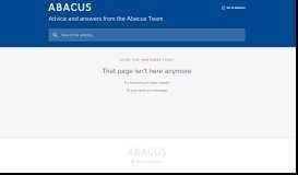 
							         Roster Staff Portal | Abacus Help Center								  
							    