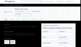 
							         Rota Horizon Reviews and Pricing - 2020 - Capterra								  
							    