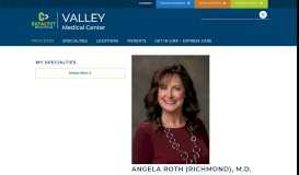 
							         Roth (Richmond), Angela, M.D. - Catalyst Medical Group								  
							    
