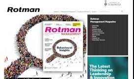 
							         Rotman Magazine								  
							    