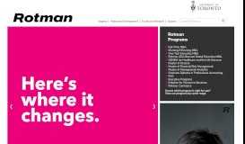
							         Rotman School of Management - University of Toronto								  
							    