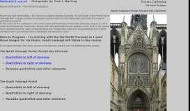 
							         Rouen Cathedral - the Portal Sculpture - Main Index Page								  
							    