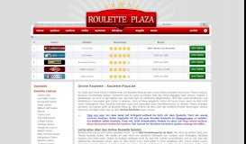 
							         Roulette-Plaza.de: Casinos, Systeme und Roulette Spielen								  
							    