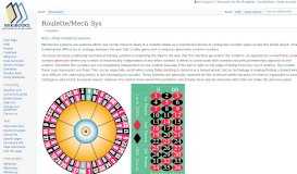 
							         Roulette/Mech Sys - Wikibooks, open books for an open world								  
							    