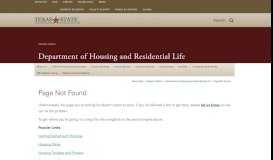 
							         Round Rock Off-Campus Living : Department of Housing and ...								  
							    