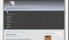 
							         Routenplaner – Informations-Technik Ravenstein - Uwe Braune								  
							    