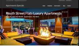 
							         Routh Street Flats Luxury Apartments - Apartments Specials								  
							    